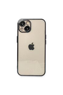 Evi̇mdeyokyok Apple İphone 14 Kılıf Razer Lensli̇ Si̇li̇kon - Si̇yah