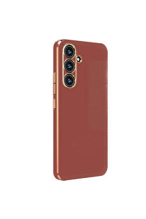 Evi̇mdeyokyok Samsung Galaxy A24 4G Kılıf Volet Si̇li̇kon - Kırmızı