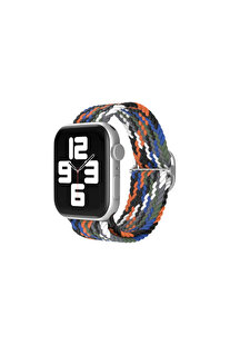 Evi̇mdeyokyok Watch 20Mm Kordon - Gri̇-Turuncu