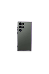 Evi̇mdeyokyok Samsung Galaxy S24 Ultra Kılıf Razer Lensli̇ Si̇li̇kon - Si̇yah