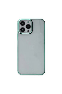 Evi̇mdeyokyok Apple İphone 14 Pro Max Kılıf Element Si̇li̇kon - Yeşi̇l