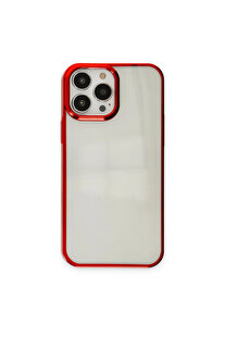 Evi̇mdeyokyok Apple İphone 14 Pro Kılıf Element Si̇li̇kon - Kırmızı