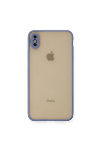 Evi̇mdeyokyok Apple İphone Xs Max Kılıf Montreal Si̇li̇kon Kapak - Gri̇