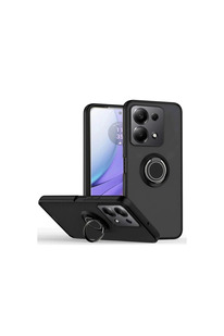 Evi̇mdeyokyok Xi̇aomi̇ Redmi̇ Note 13 Pro 5G Kılıf Montreal Yüzüklü Si̇li̇kon Kapak - Si̇yah