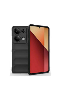 Evi̇mdeyokyok Xi̇aomi̇ Redmi̇ Note 13 Pro 4G Kılıf Opti̇mum Si̇li̇kon - Si̇yah