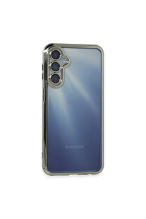 Evi̇mdeyokyok Samsung Galaxy A25 5G Kılıf Razer Lensli̇ Si̇li̇kon - Gümüş
