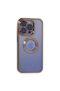 Evi̇mdeyokyok Apple İphone 15 Pro Max Kılıf Slot Si̇li̇kon - Rose Gold