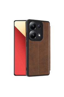 Evi̇mdeyokyok Xi̇aomi̇ Redmi̇ Note 13 4G Kılıf Fli̇p Cover - Taba