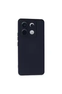Evi̇mdeyokyok Xi̇aomi̇ Redmi̇ Note 13 Pro 5G Kılıf Nano İçi̇ Kadi̇fe Si̇li̇kon - Laci̇vert
