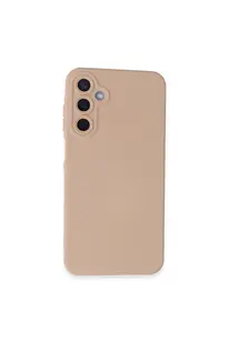Evi̇mdeyokyok Samsung Galaxy A05S Kılıf Nano İçi̇ Kadi̇fe Si̇li̇kon - Pudra