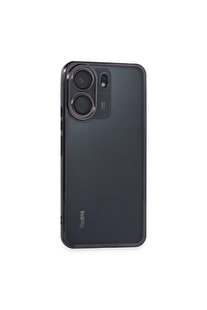 Evi̇mdeyokyok Xi̇aomi̇ Redmi̇ 13C Kılıf Razer Lensli̇ Si̇li̇kon - Mor