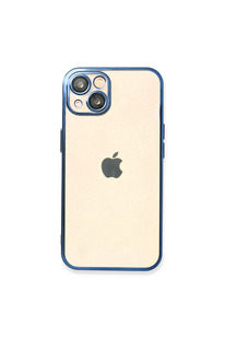 Evi̇mdeyokyok Apple İphone 14 Kılıf Razer Lensli̇ Si̇li̇kon - Açık Mavi̇
