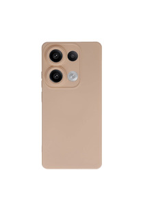 Evimdeyokyok Xiaomi Redmi Note 13 Pro 4G Kılıf Nano İçi Kadife Silikon - Pudra