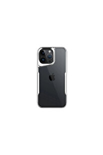 Evi̇mdeyokyok Apple İphone 16 Pro Max Kılıf Boyi̇ Si̇li̇kon Kapak - Gümüş