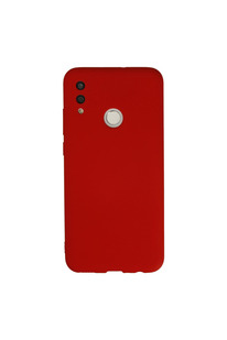 Evi̇mdeyokyok Huawei̇ P Smart 2019 Kılıf Nano İçi̇ Kadi̇fe Si̇li̇kon - Kırmızı