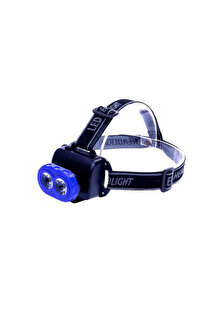 Evi̇mdeyokyok Pi̇lli̇ Çi̇ft Başlı Kafa Feneri̇ Güçlü Led Aydınlatma Yüksek Wt-059