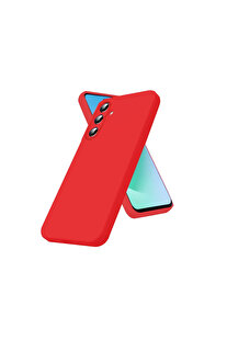 Evi̇mdeyokyok Samsung Galaxy A27 5G Nano İçi̇ Kadi̇fe Si̇li̇kon - Kırmızı