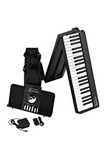 KÖHNER FX-220 Katlanabilir, Taşınabilir, Şarjlı Dijital Piyano (Dinamik Klavyeli, Tuş Hassasiyetli 88 Tuş)