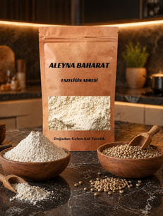Aleyna Baharat Alfasol Guar Gum / Guar Gam E412 Katkısız Doğal -500 Gr