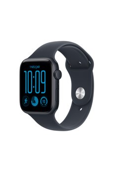 Apple Watch SE 3 GPS 44mm Gece Yarısı Alüminyum Kasa ve Lacivert Spor Kordon - S/M