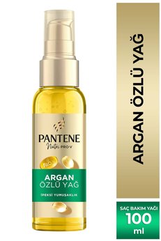 Pantene Pro-V Argan Özlü Elektriklenme Karşıtı ve İpeksi Yumuşaklık Saç Bakım Yağı 100 Ml