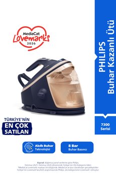 Philips PerfectCare 7000 Serisi Buhar Kazanlı Ütü Otomatik Buhar OptimalTEMP Easy De-Calc