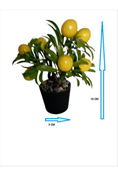 Yapayçi̇çekhome Yapay Çi̇çek Meyveli̇ Boyutları 5 Cm X16 Cm