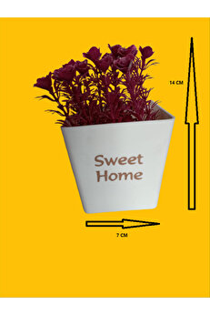 Yapayçi̇çekhome Yapay Çi̇çek Saksılı Boyutları 7 Cm X 14 Cm