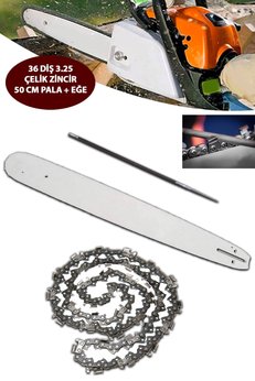 Germany Style Style 36 DİŞ 3 25 Benzinli Testere Zinciri ve 50 cm Zinciri Motorlu Testere Zinciri
