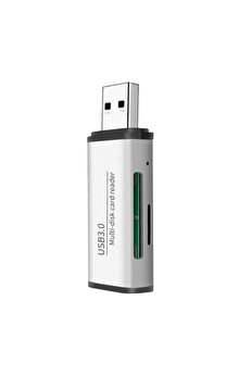 MKR ADS-105 USB 3.0 Hızlı Card Reader SD/TF Hafıza Kart Okuyucu-(5775)