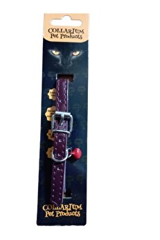 Kedi̇ Boyun Tasması Deri̇ ( Her Bedene Uygun Ayarlanabi̇li̇r Ölçi̇ Ve Kedi̇ Zi̇lli̇ )