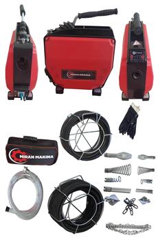Mi̇ran Kanal Açma Maki̇nesi̇ 16-22 Mm Set