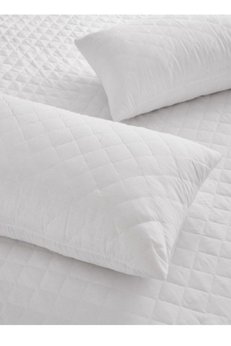 Taşçı 2 Adet Kapitoneli Yastık Kılıfı Alez 50X70 Cm Yastık Koruyucu Alez