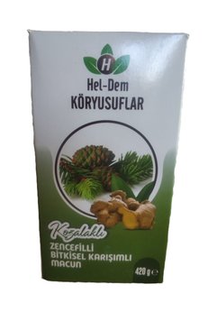 Heldem Kozalaklı- Zencefilli Bitkisel Karışımlı Macun 420 Gr