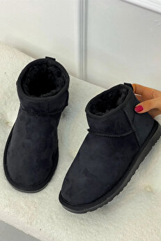 Gult Kadın Kısa Ugg Modeli̇ Si̇yah