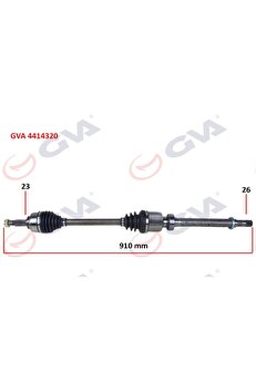 Parcafi̇x Komple Aks Sağ Clıo Iv 1.5 Dcı (12-) (75-90Hp) 391008239R