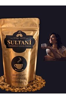 Sultani Instant Coffee Gold Nescafe Granül Kahve Yumuşak İçim Yoğun Tat Eşsiz Lezzetiyle