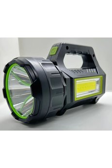 ataşbey T95 Uzun Menzilli Solar Panelli Powerbank Usb Çıkış S.o.s Lu Ultra Güçlü Ledli Şarjlı Feneri
