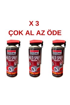 Soudal Multı Sprey 3'lü