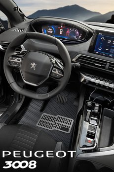 TORPEDO Peugeot 3008 2016-2024 Premium Eva Paspas Seti Tam Set Paspas Takımı - Antrasit