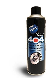 404 Kimya 404 Balata Spreyi  (5 Adet) Fren Balata Genel Temizleme Sprey 500 Ml