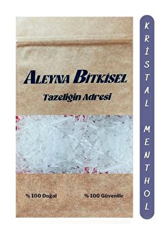 Aleyna Bitkisel Saf Kristal Mentol 200 gr