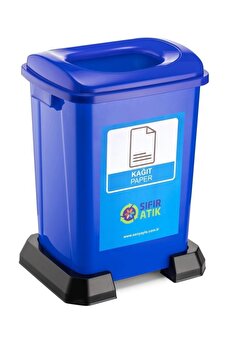 Şenyayla Plasti̇k Geri̇ Dönüşüm Sıfır Atık Çöp Kutusu 50 Lt.