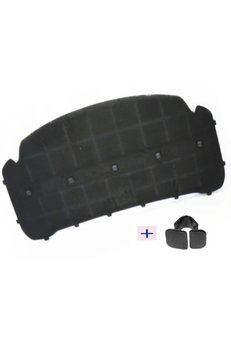 Vasspart Volkswagen Caddy 2004-2011 Kaput Izolasyon Keçesi Klipsli - 1t0863831b