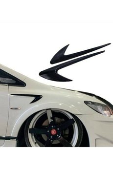 MeyZone Esnek Tampon Çamurluk Izgara Venti Body Kit Parlak Siyah Piano Black