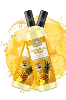 Aftamin Bromelain Ananas Içeren Detox Şurubu Bromelain Detox L-Carnitin Içeren Detox Şurubu 2 Adet