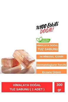 Salthima Doğal 84 Mıneral Himalaya Kaya Tuz Sabunu 350gr (1 ADET)