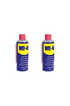 Henkel WD-40 Çok Amaçlı Sıvı, Yağ Çözücü, Pas Sökücü, Temizleyici ve Koruyucu, 400ml x 2 Adet