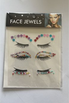 Airbrush Tattoo Face Gems Yüz Süsleme Taşı Vücut Kristali Model 23