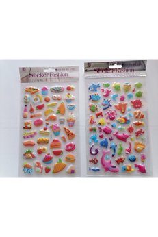 Airbrush Tattoo Çocuk Oyun Sticker Çıkarma Seti Balık Ve Hamburger
